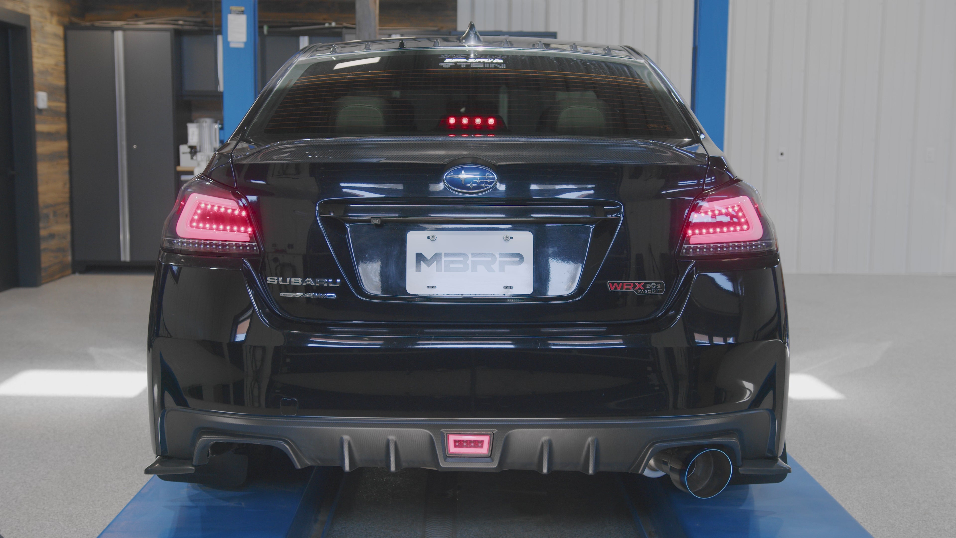 MBRP Armor Pro 3in Cat Back Exhaust Stainless Tips 2011-2021 Subaru WRX / STI Sedan | S4803304