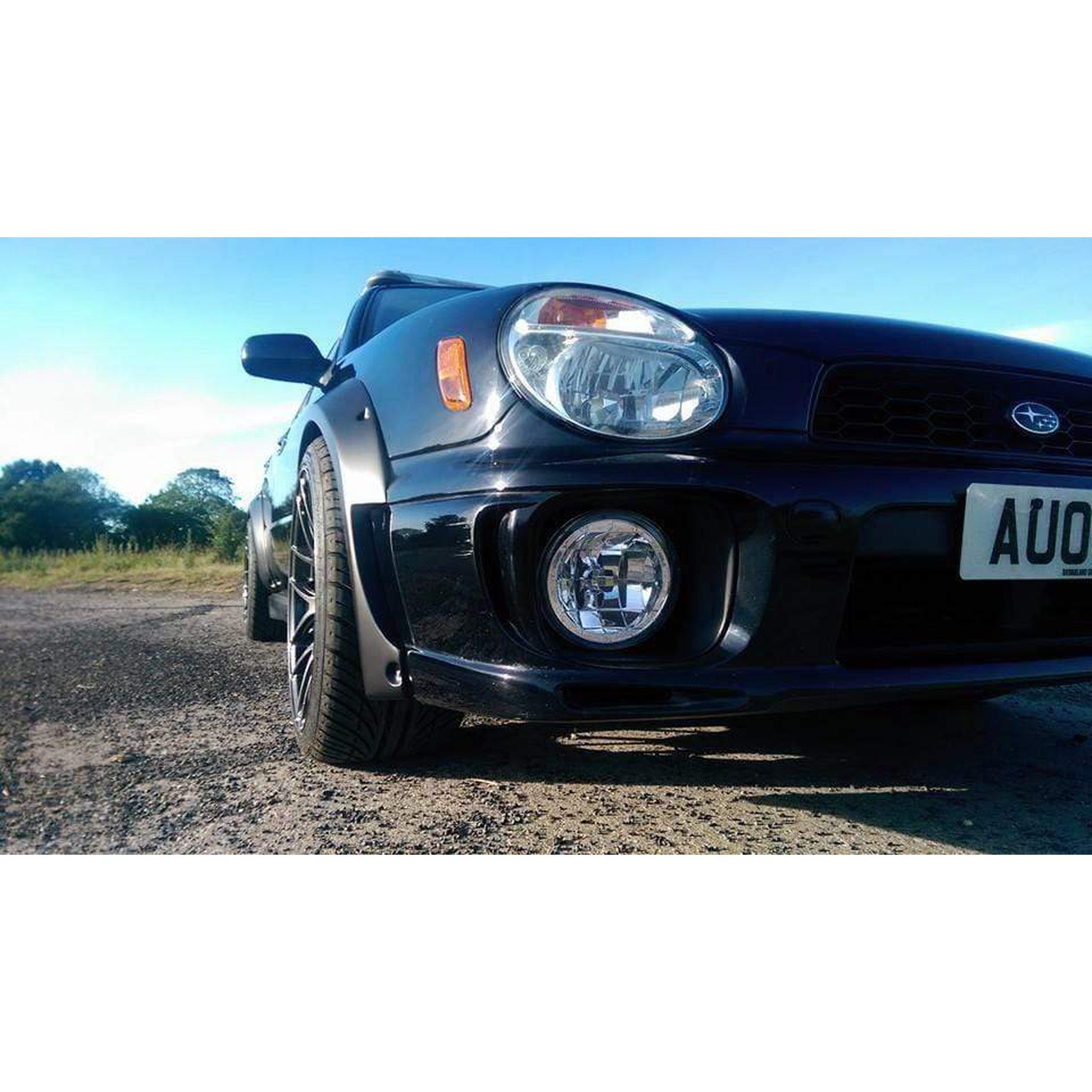 ABW Motorsport 40mm Fender Flares Arch One Piece Subaru WRX 2002-2003 Sedan