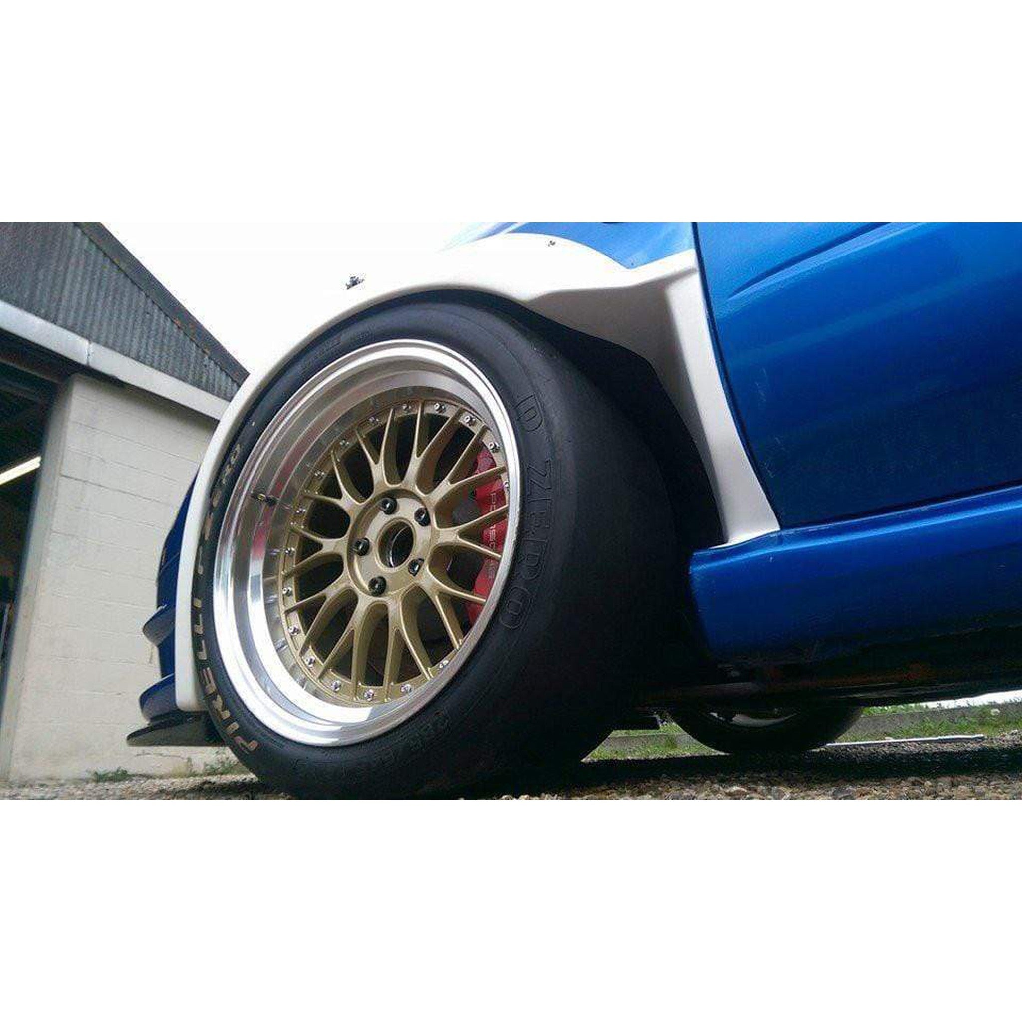 ABW Motorsport 40mm Fender Flares Recessed One Piece Subaru WRX 2002-2003 Sedan