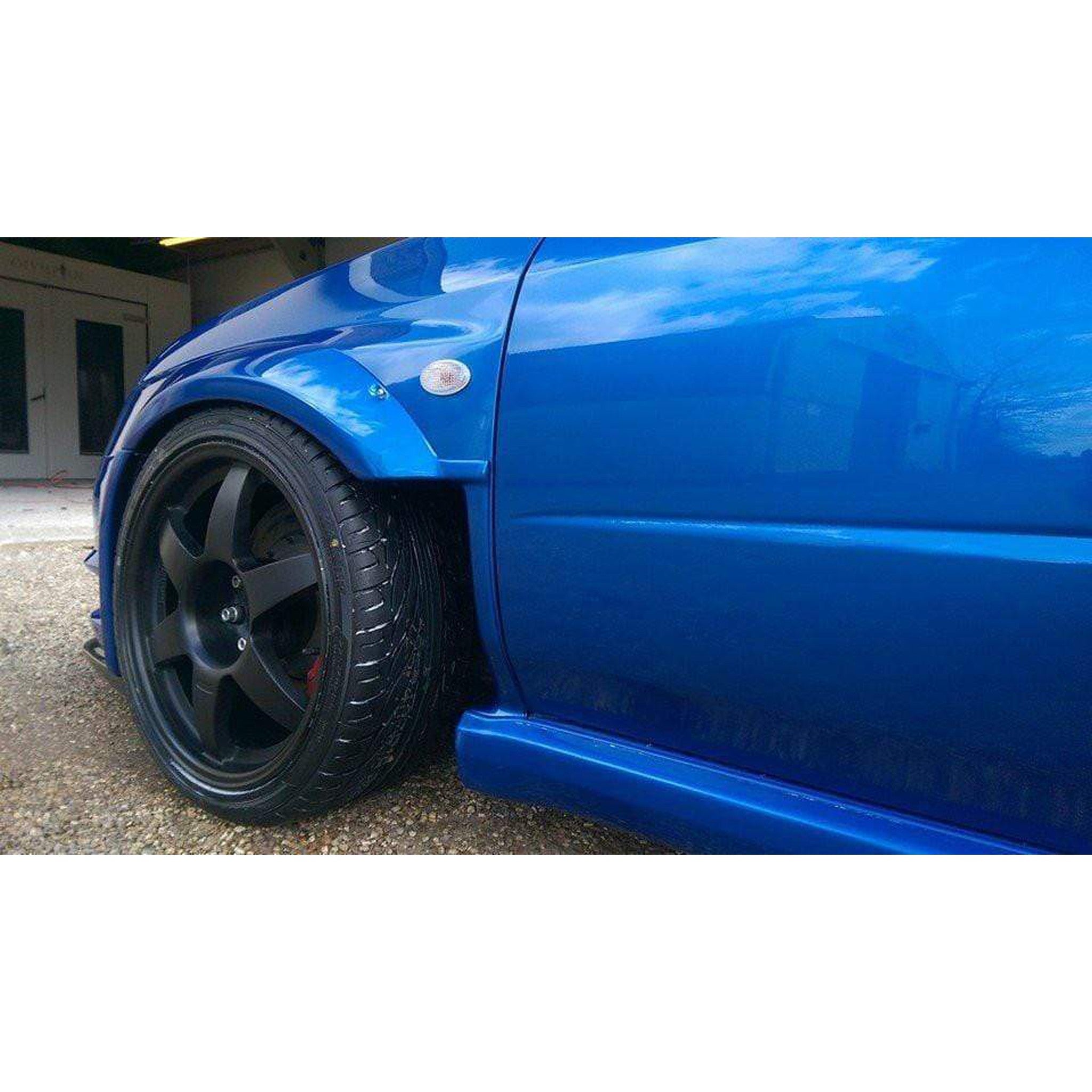 ABW Motorsport 40mm Fender Flares Recessed Two Piece Subaru WRX / STI 2004-2005 Sedan