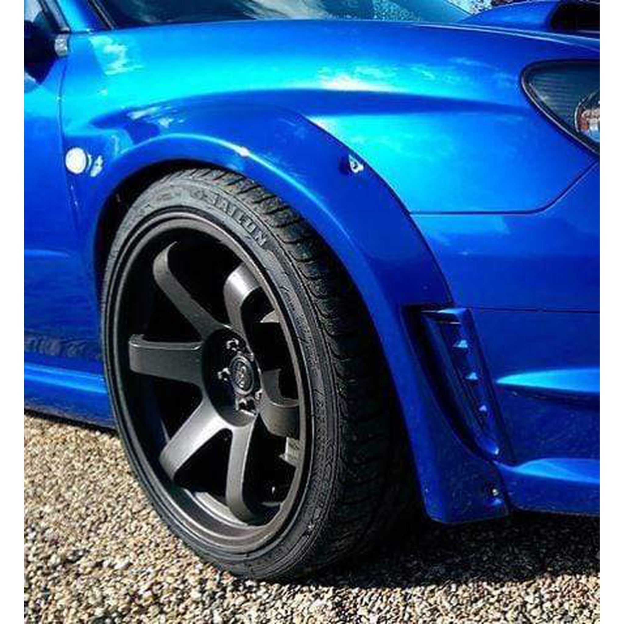 ABW Motorsport 60mm Fender Flares Arch Two Piece Subaru WRX / STI 2004-2005 Sedan