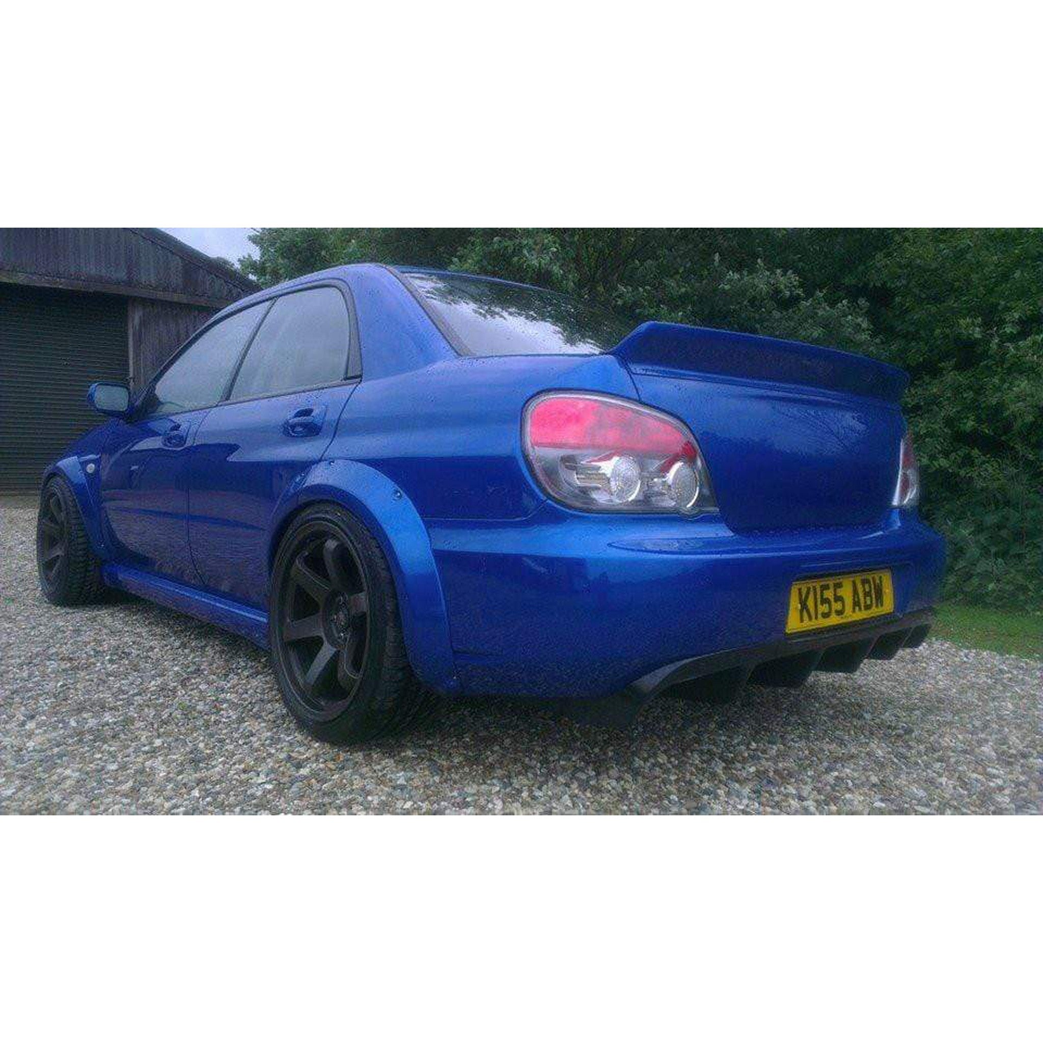 ABW Motorsport 60mm Fender Flares Arch Two Piece Subaru WRX / STI 2006-2007 Sedan