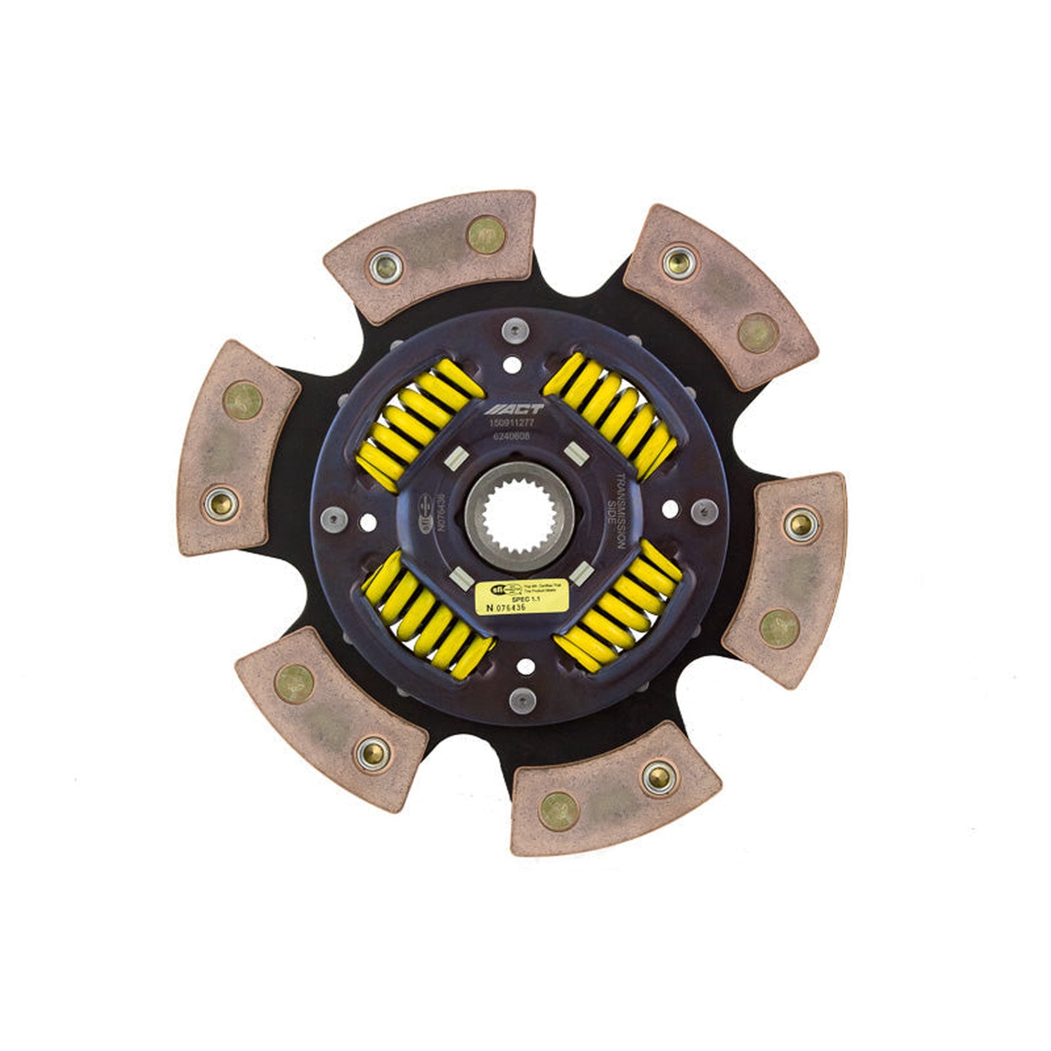 ACT 6 Pad Sprung Race Disc Mitsubishi EVO 8 / 9 / EVO X GSR 2003-2015 | 6240608