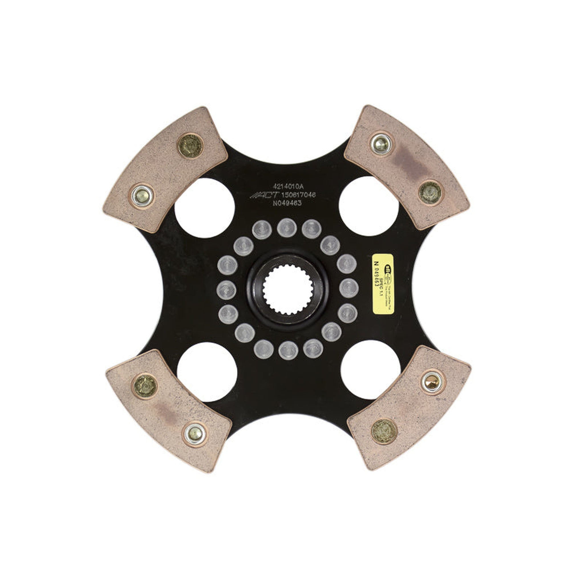 ACT Heavy Duty Race Rigid 4 Pad Clutch Kit Acura TSX 2009-2014 / Honda Civic SI 2012-2015 | AR2-HDR4