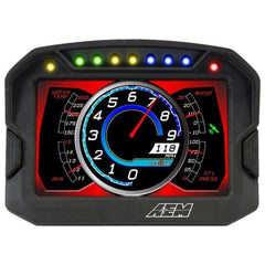 AEM CD-5G Carbon Digital Dash Display w/ Interal 10Hz GPS & Antenna