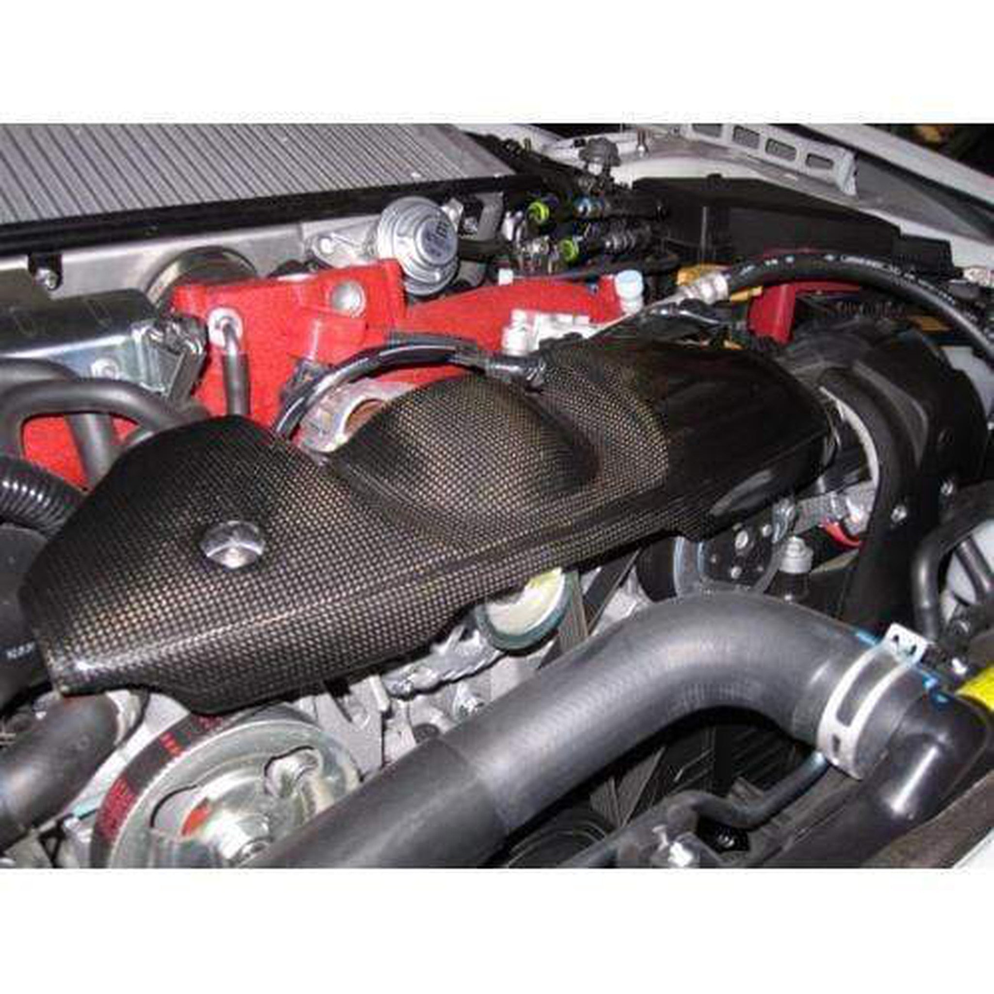 APR Carbon Fiber Alternator Cover Subaru WRX / STI 2002-2007 | CBE-WRXALT
