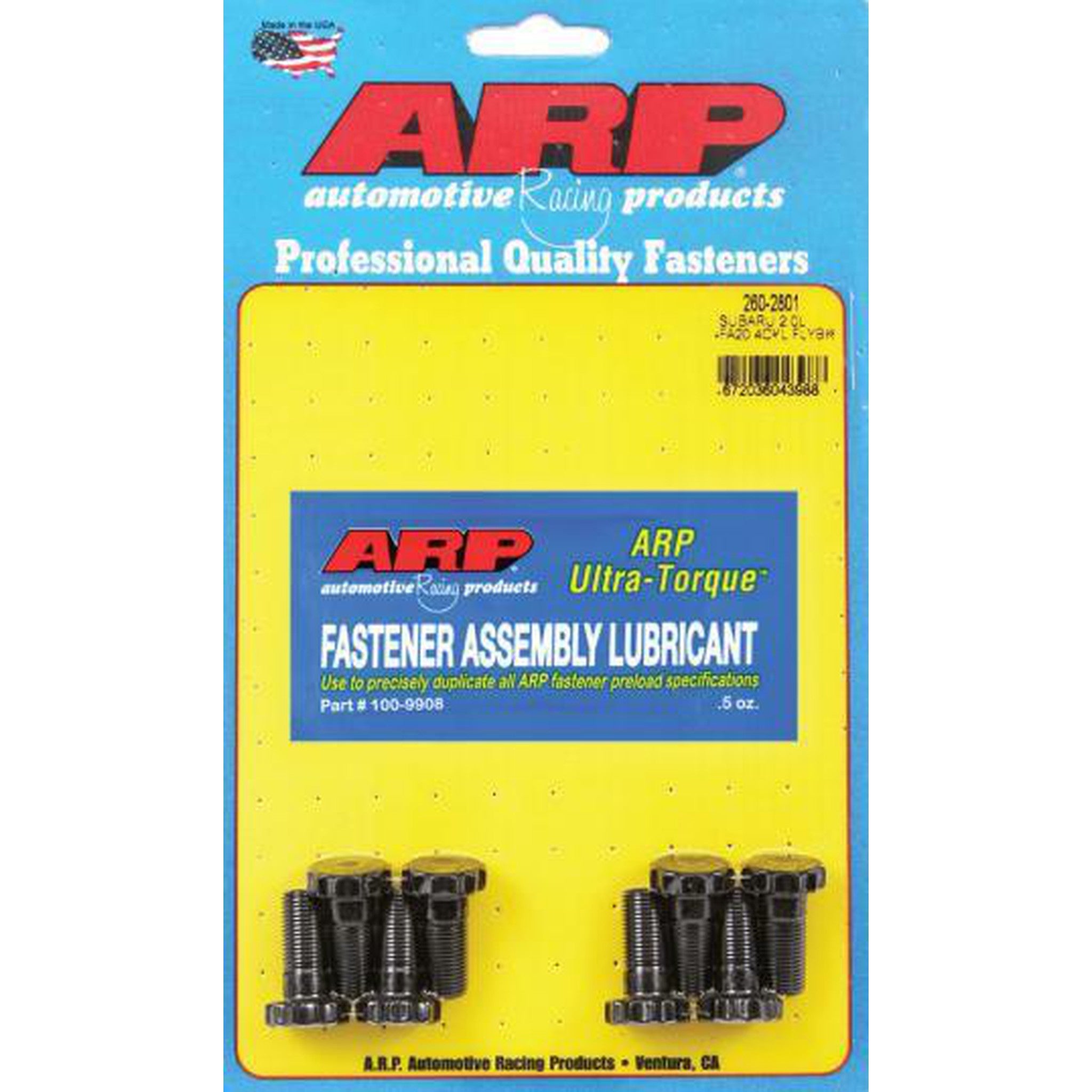 ARP Flywheel Bolt Kit WRX / STI / BRZ 2002-2026 | 260-2801