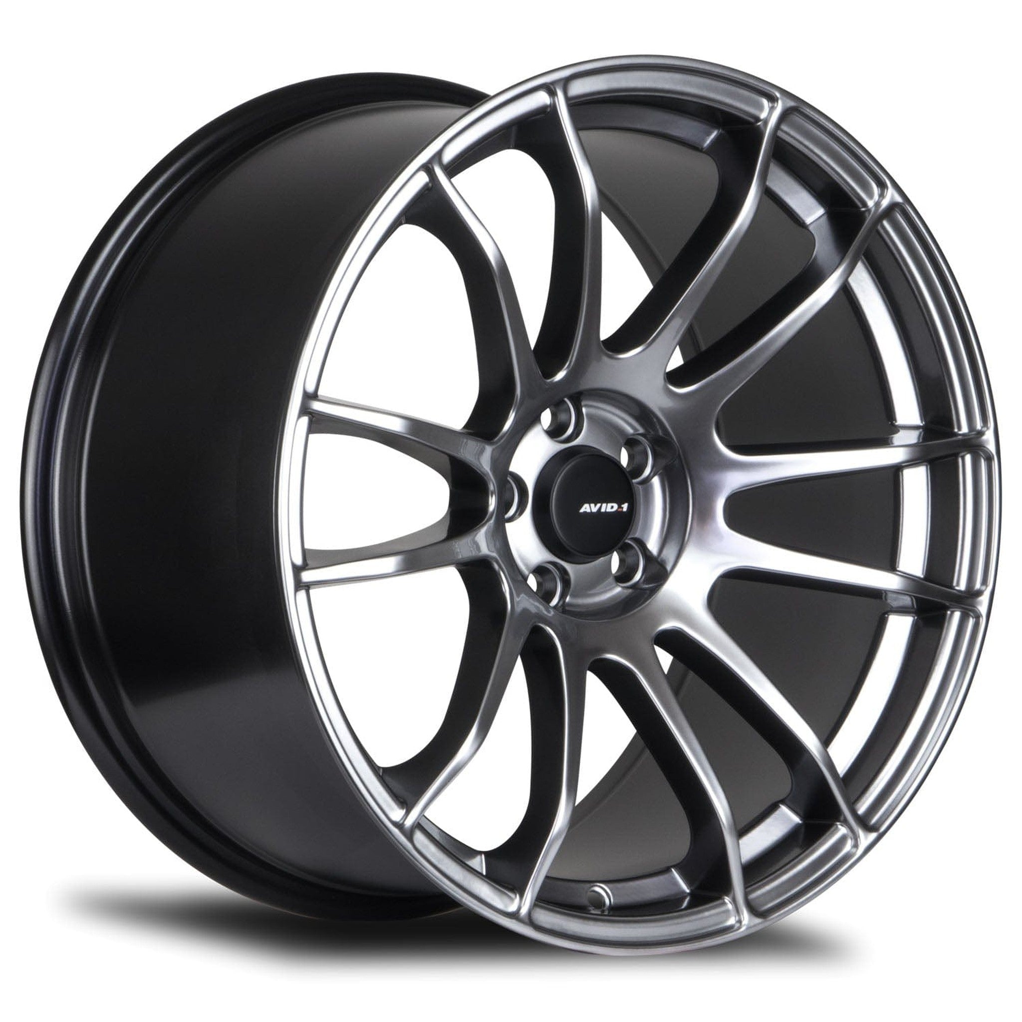 AVID.1 AV-20 17x8 5x114.3 +35 Hyper Black Wheel | AV2017805H35HB