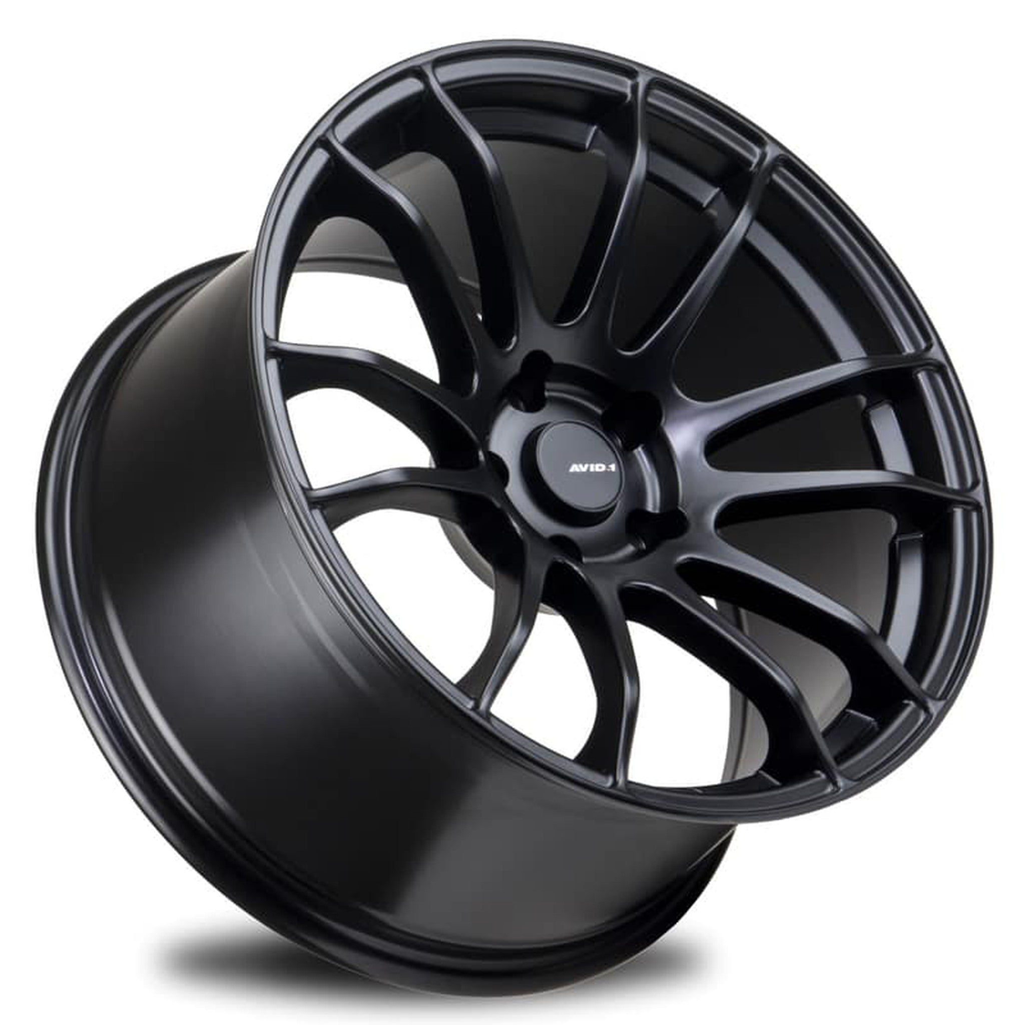AVID.1 AV-20 19x8.5 5x114.3 +35 Matte Black Wheel | AV2019855H35BK