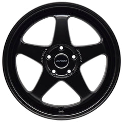 AVID.1 AV-42 18x8.5 +35 5x114.3 Matte Black Wheel | AV4218855H35BK 