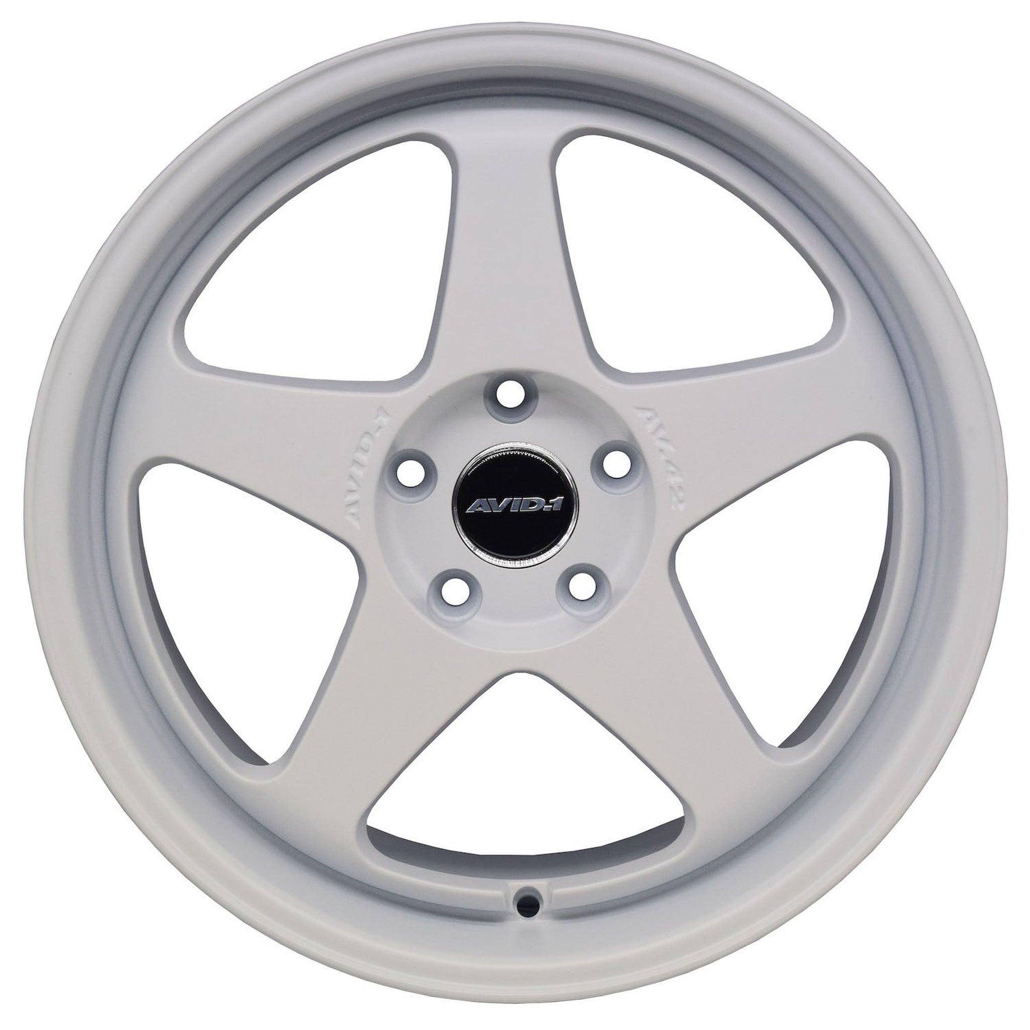 AVID.1 AV-42 18x8.5 +35 5x114.3 Matte White Wheel | AV4218855H35WH