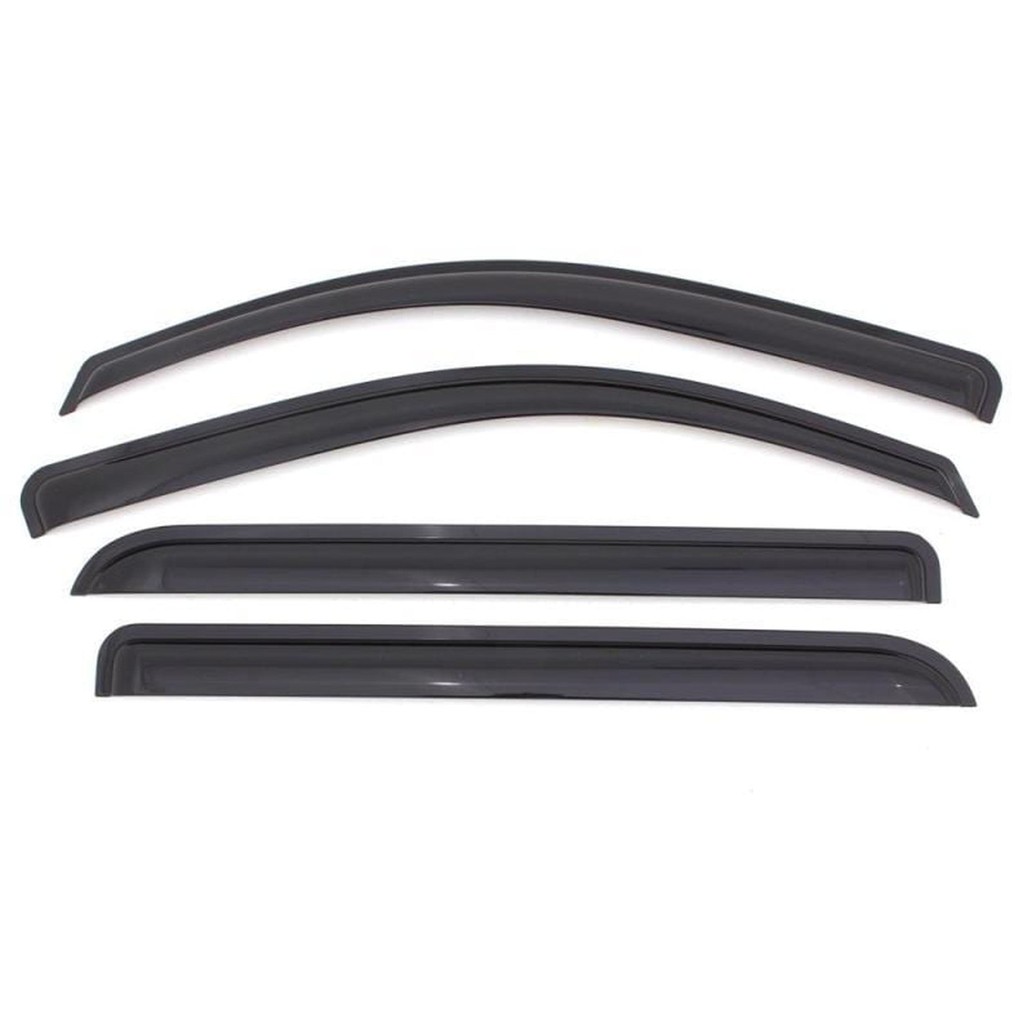 AVS Ventvisor In-Channel Front & Rear Window Deflectors 4pc Smoke Subaru Forester 2014-2019