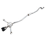 AWE Touring Edition Exhaust w/Front Pipe & Dual Diamond Black Tips Honda Civic Si 2017-2020