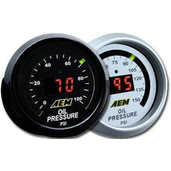 Aem 52mm Digital Oil Pressure Gauge 0-100 psi
