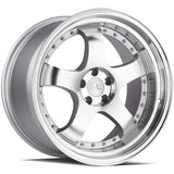 AodHan AH03 Wheel Silver Machined Face And Lip 16x8 4x100/114.3 73.1 Bore 15mm