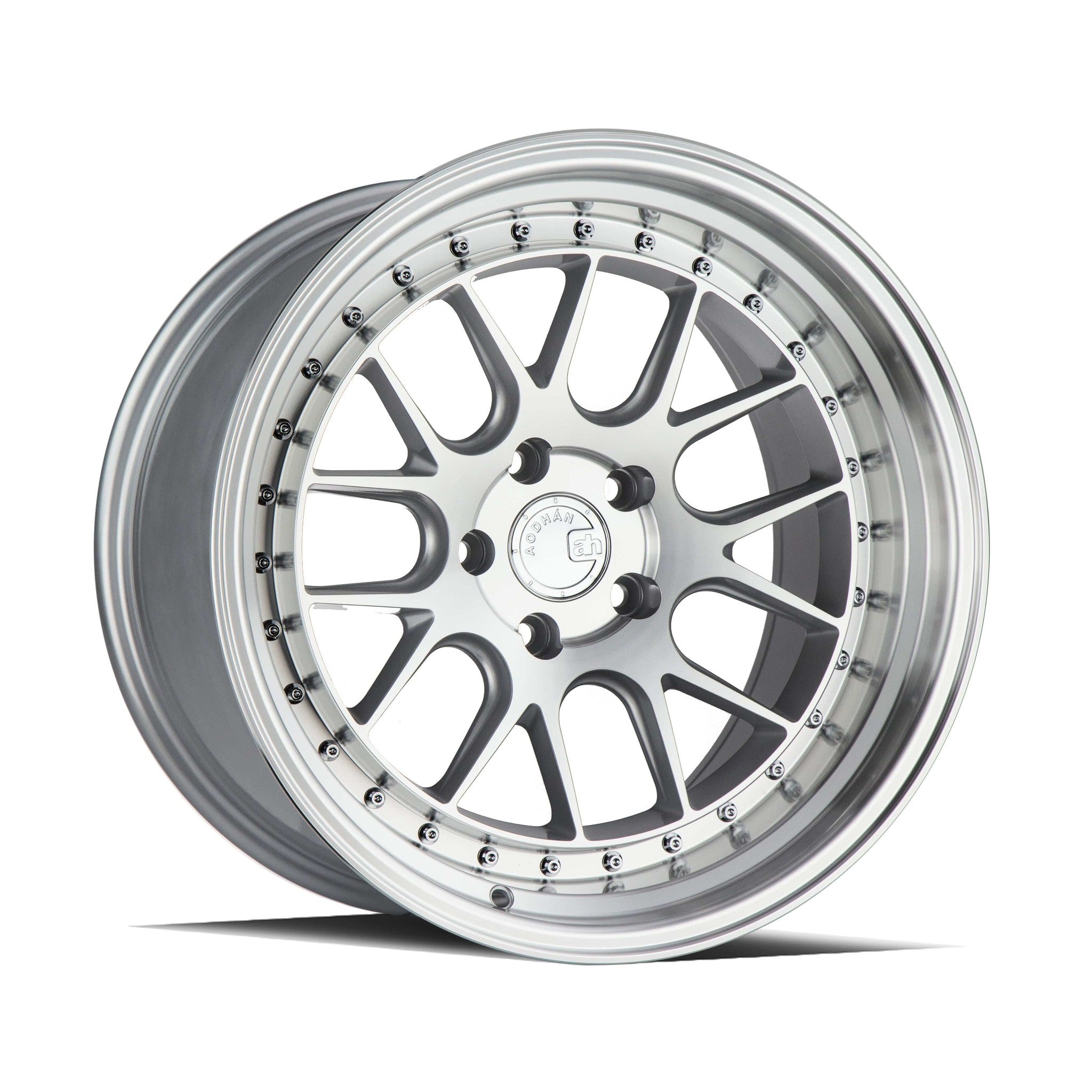AodHan DS-06 Silver w/Machined Face Wheel 19x11 15mm 5x114.3