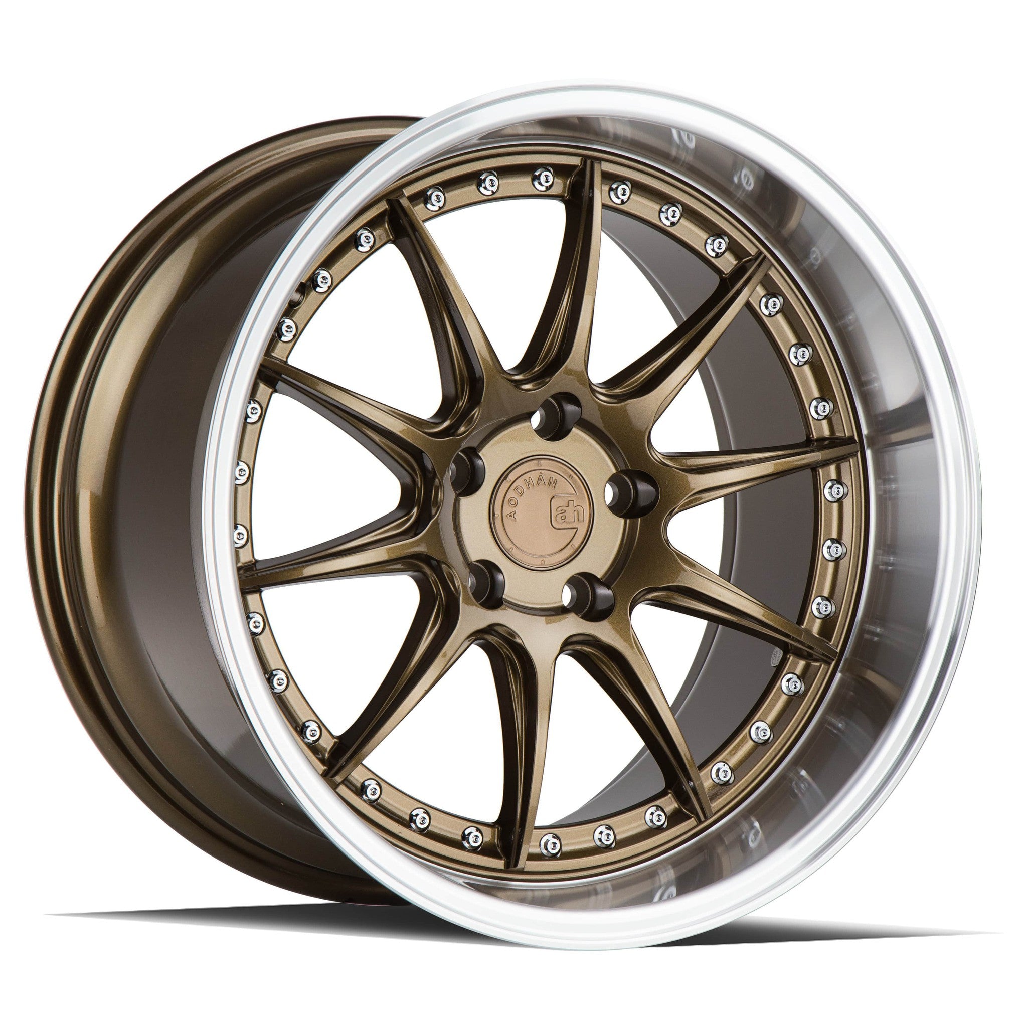 AodHan DS-07 Bronze w/Machined Lip Wheel 19x11 22mm 5x114.3