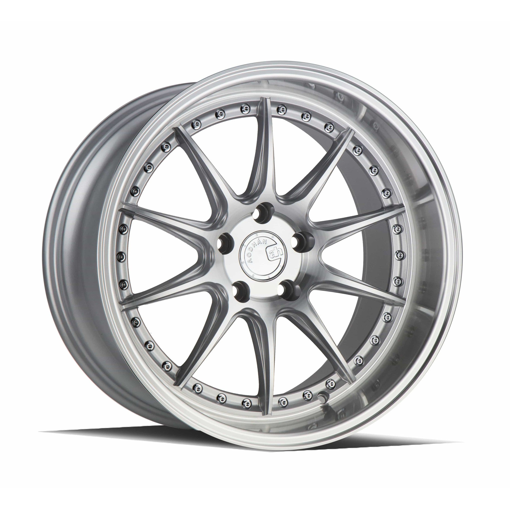 AodHan DS-07 Silver w/Machined Face Wheel 18x10.5 15mm 5x114.3