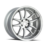 AodHan DS02 Wheel Silver W/Machined Face 19x11 5x114.3 73.1 Bore 22mm