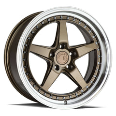 AodHan DS05 Bronze w/Machined Lip Wheel 18x8.5 35mm 5x114.3