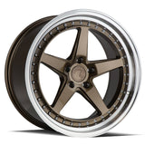 AodHan DS05 Bronze w/Machined Lip Wheel 18x9.5 15mm 5x114.3