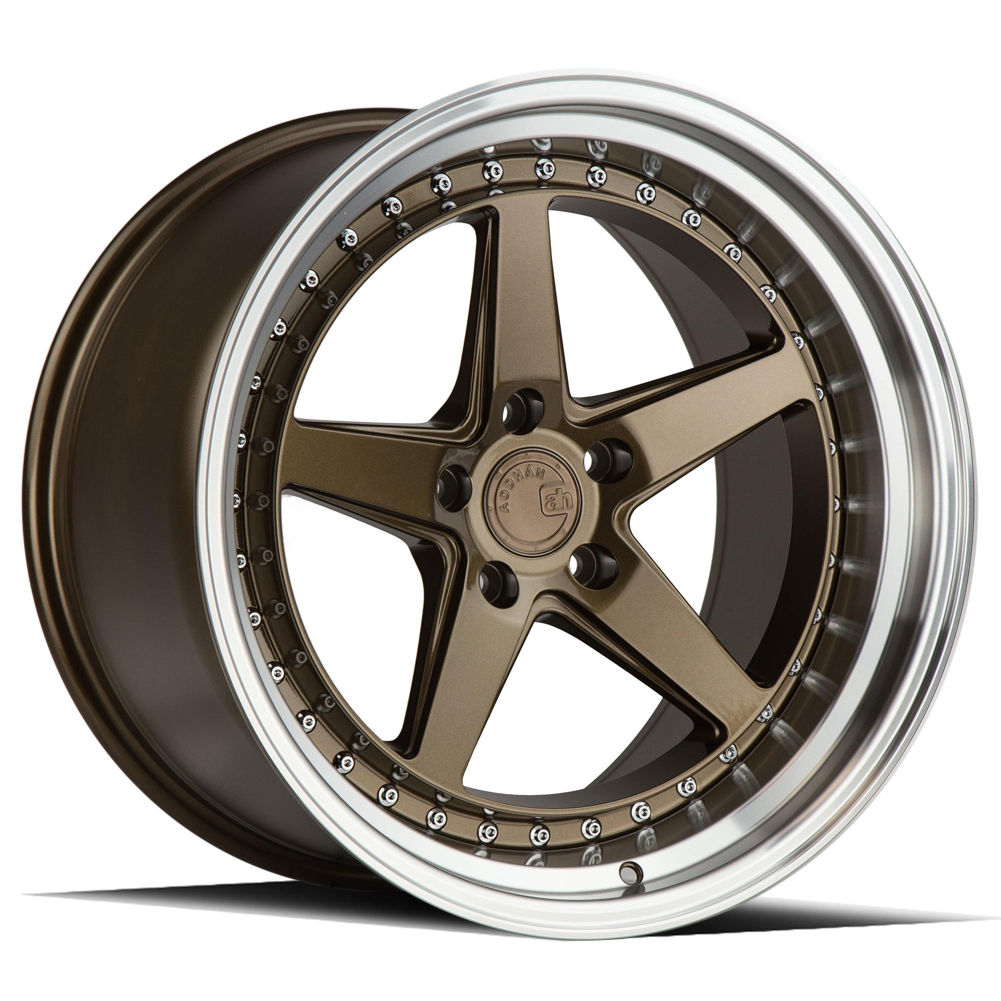 AodHan DS05 Bronze w/Machined Lip Wheel 19x11 15mm 5x114.3