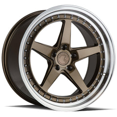 AodHan DS05 Bronze w/Machined Lip Wheel 19x9.5 15mm 5x114.3