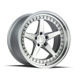 AodHan DS05 Wheel Silver w/Machined Face 18x8.5 5x114.3 73.1 Bore 35mm