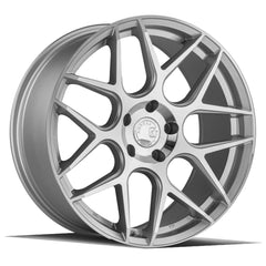 Aodhan AFF2 19x8.5 5x114.3 +35 Gloss Silver Machined Face | AFF219855114335SMF