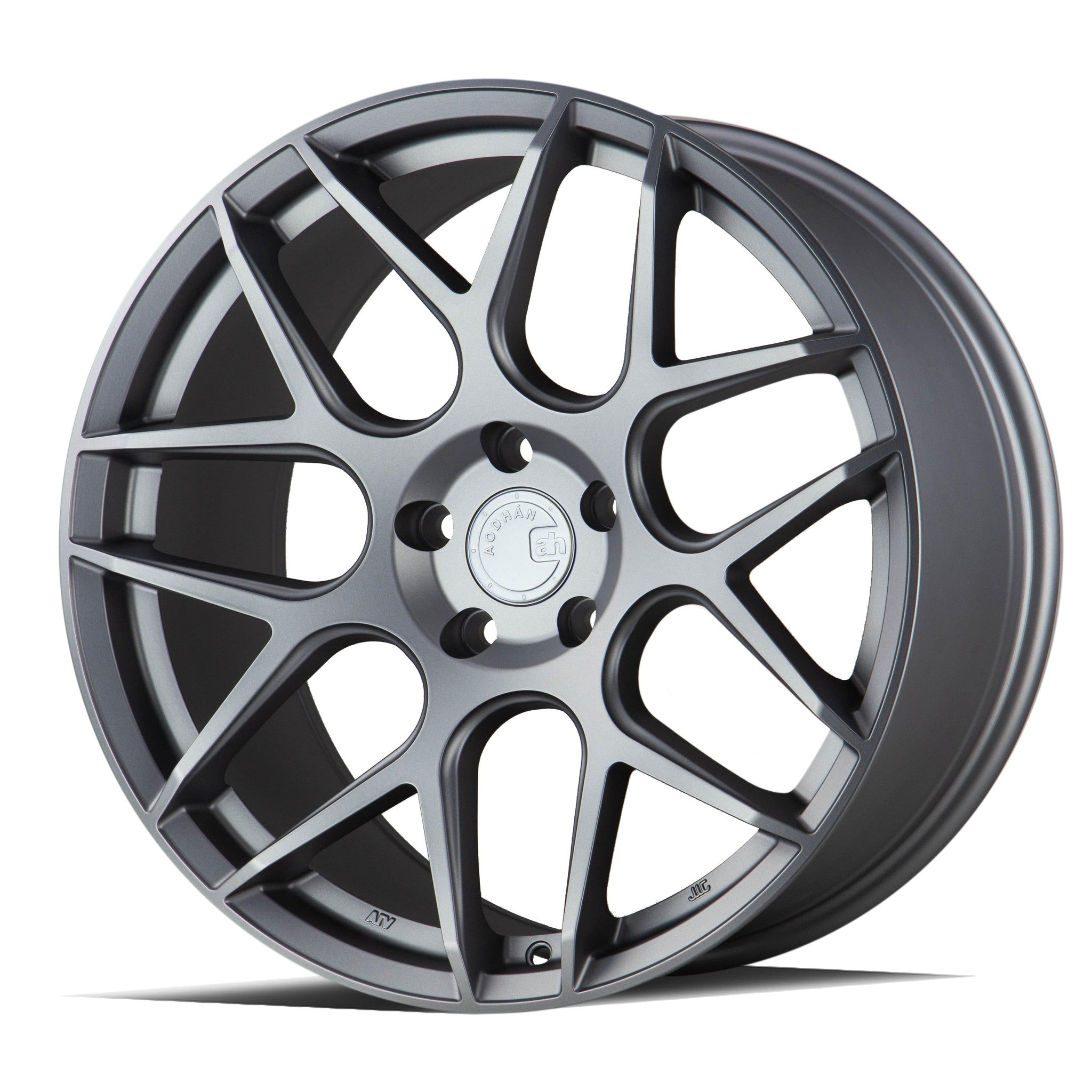 Aodhan AFF2 19x9.5 5x114.3 +35 Matte Gray Wheel | AFF219955114335MG