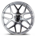 Aodhan AFF2 19x9.5 5x120 +35 Gloss Silver Machined Face Wheel | AFF21995512035SMF