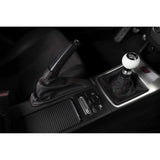 AutoStyled Black Leather Shift Boot w/ Red Stitching Standard Shifter Subaru STI 2008-2014