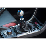 AutoStyled Black Leather Shift Boot w/ Red Stitching Standard Shifter Subaru STI 2015+
