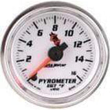Autometer C2 Series Pyrometer 0-1600 Degree EGT Gauge