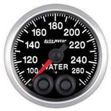 Autometer Elite Series 52mm 100-260 Degress F Water Temperature Peak and Warn Gauge w/ Electonic Control