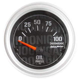 Autometer Hoonigan 52mm 100psi Full Electronic Oil Pressure Gauge