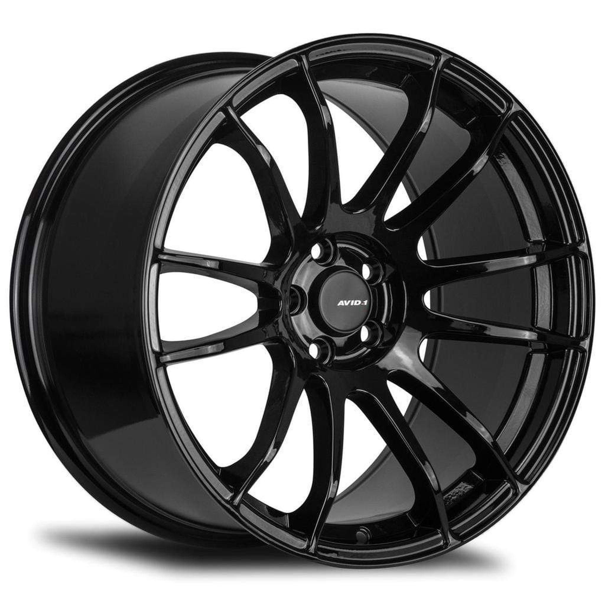 Avid.1 AV-20 Gloss Black Wheel 18x9.5 5x114.3 +38mm 73.1 | AV2018955H38GBK