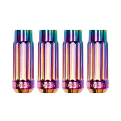 BLOX Racing 12-Sided P17 Tuner Lug Nuts 12x1.25 - NEO Chrome Steel - Set of 20