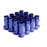 BLOX Racing Street Series Forged Lug Nuts - Blue 12 x 1.25mm - Set of 20 (V2)