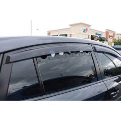 Billetworkz Window Vents Wire Mesh Subaru Impreza Hatchback 2012-2016 | BW-WV-SUB-GP-BK-WM