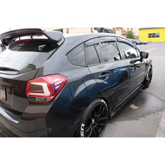 Billetworkz Window Vents Wire Mesh Subaru Impreza Hatchback 2012-2016 | BW-WV-SUB-GP-BK-WM