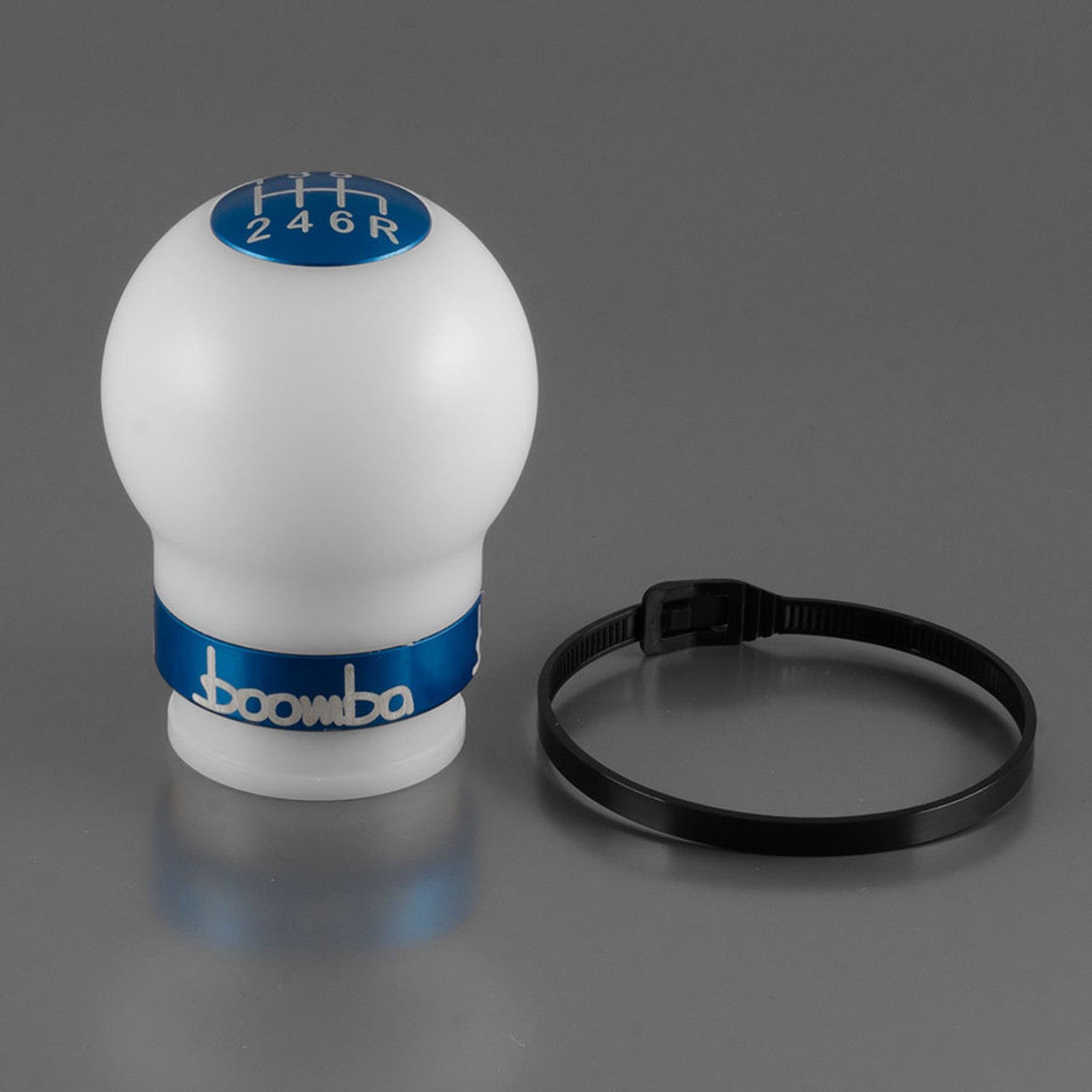 Boomba White Round 420G Shift Knob V2 Honda Civic SI / Type R 2017-2021