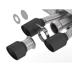 Borla ATAK Cat Back Exhaust w/ Ceramic Black Tips Honda Civic Type-R 2017-2021 | 140738CB
