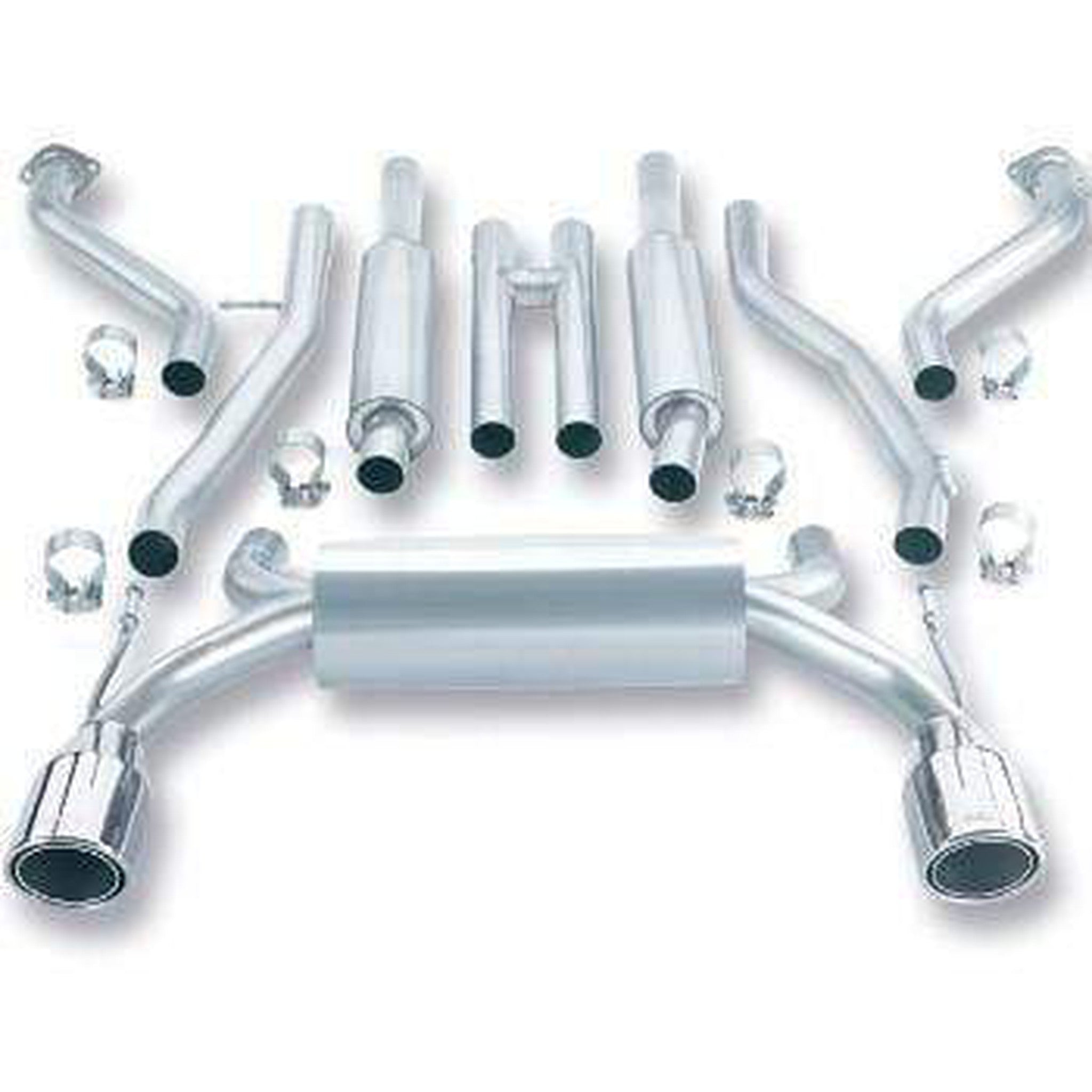 Borla True Dual Cat Back Exhaust Nissan 350Z 2003-2009