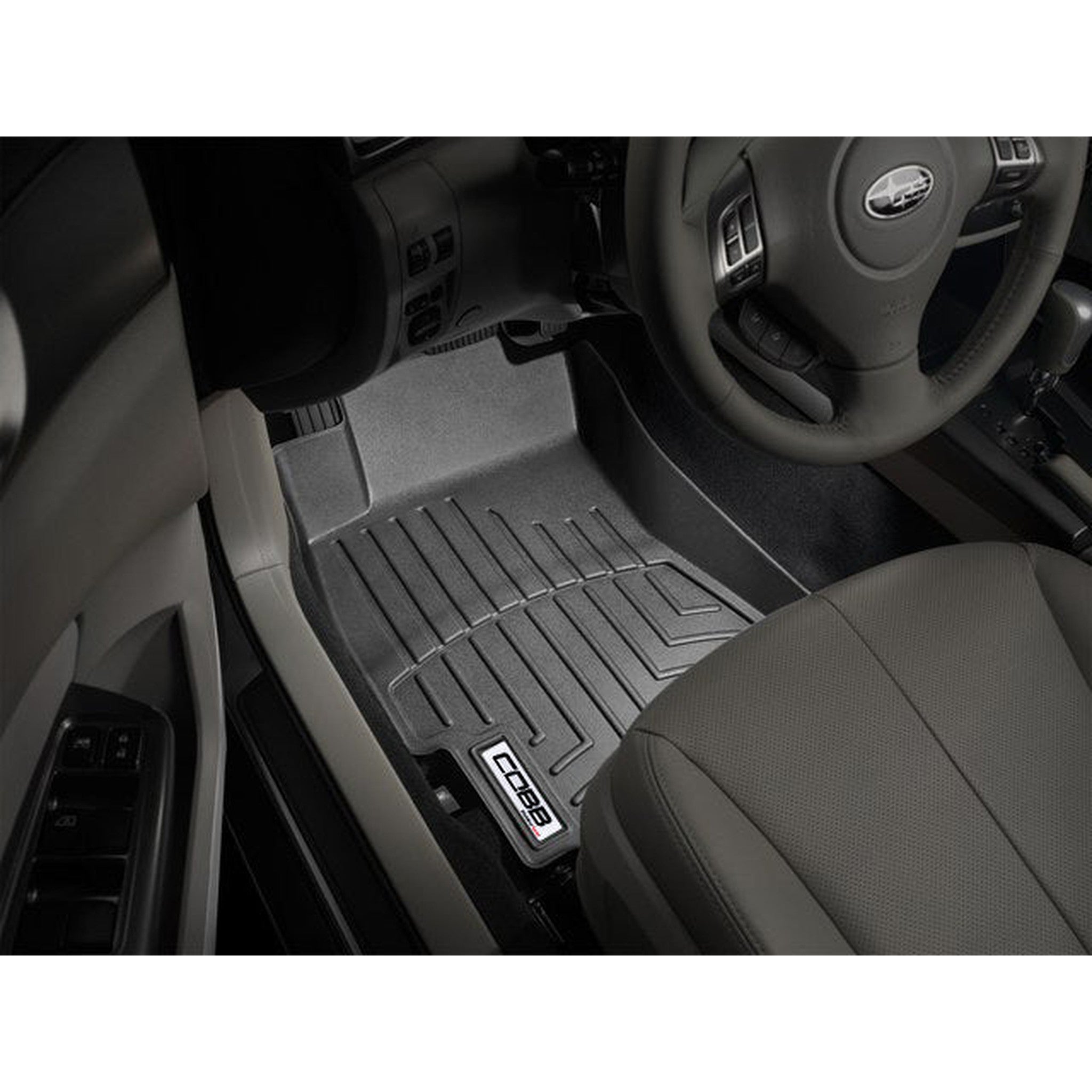 COBB x WeatherTech FloorLiner and Rear FloorLiner Set Subaru Forester XT 2009-2013 | WT441881-441662