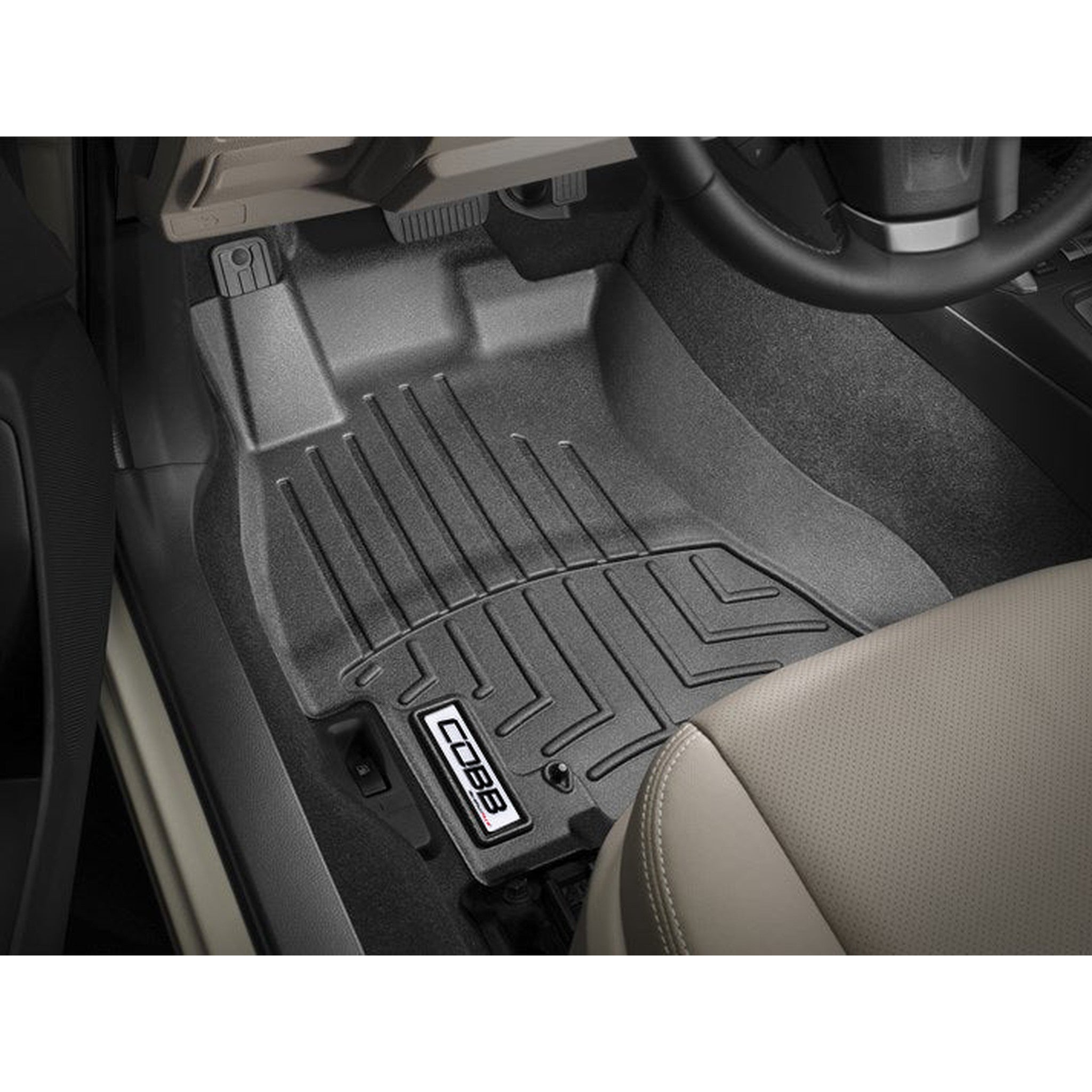 COBB x WeatherTech FloorLiner and Rear FloorLiner Set Subaru Forester XT 2014-2018 | WT44531-1-2