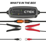 CTEK CT5 Powersport 12V 2.3A Battery Charger & Maintainer