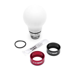 Cobb 5-Speed Weighted Shift Knob White Subaru WRX 2002-2014 / Forester XT 2004-2008 | 211360-W