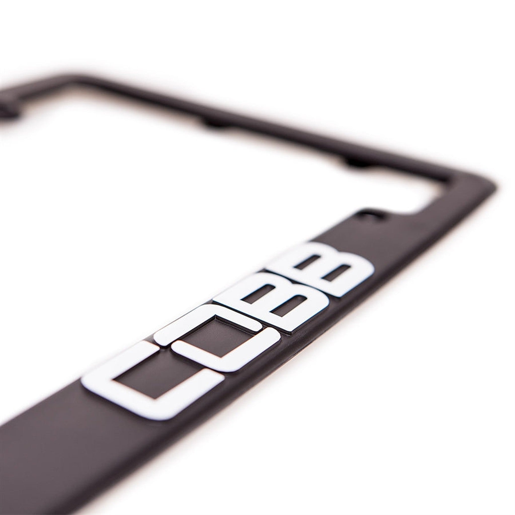 Cobb Black License Plate Frame | CO-PFRAME-NEW