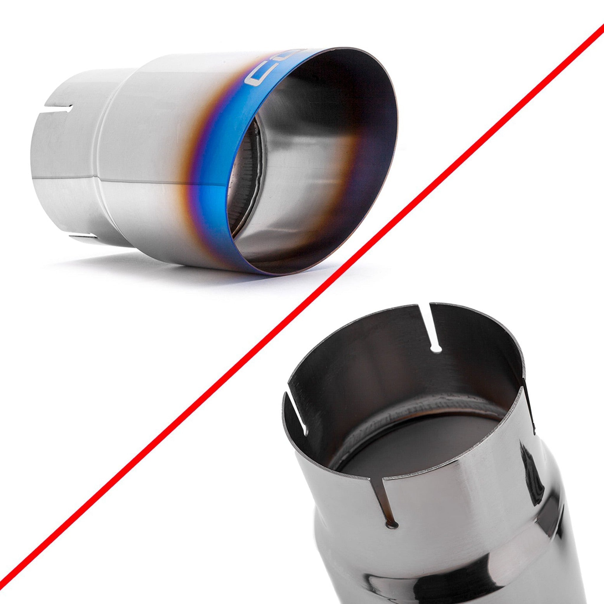 Cobb Exhaust Tip Kit Replacement Blued Titanium Subaru WRX / STI 2002-2007 | 512140-B